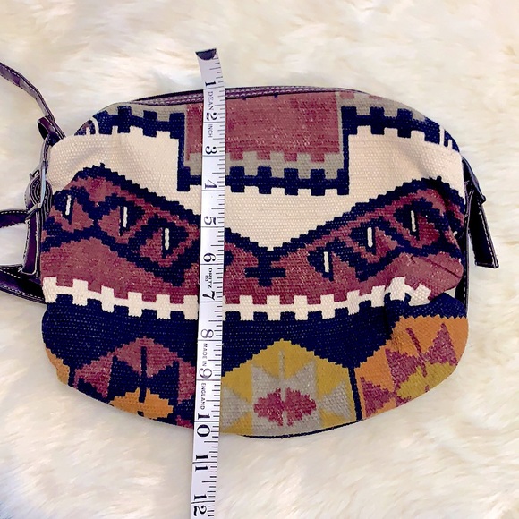 🎉HP🎉Bohemian Style Aztec Design Printed Woven Vintage Crossover Shoulder Purse - Picture 10 of 16